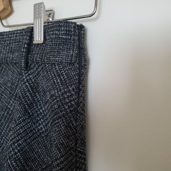 Zara Grey Twill A-line Mini Skirt - Picture 4 of 8